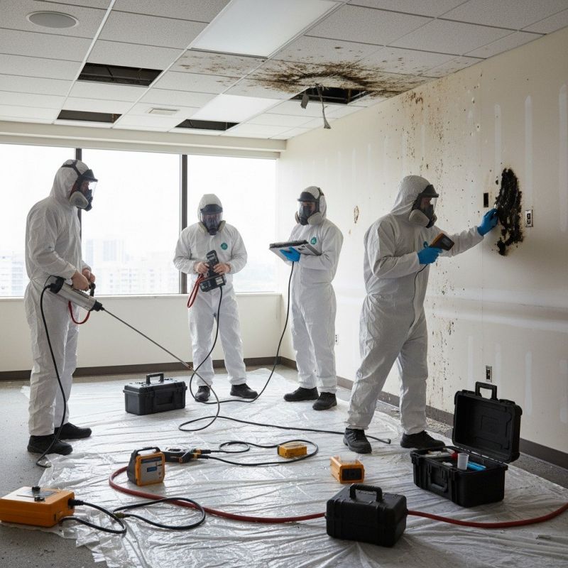Local Mold Removal pros at work